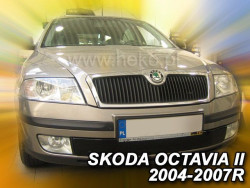 ŠKODA OCTAVIA II-ZIMNÍ CLONA HEKO PŘEDNÍHO NÁRAZNÍKU - spodní