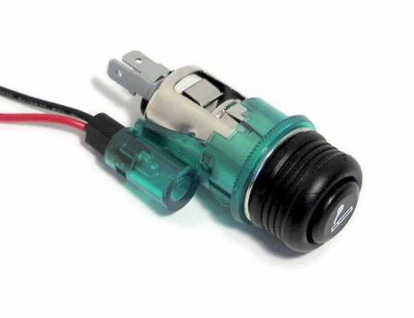 Zapalovač s osvitem EURO 12V - Compass