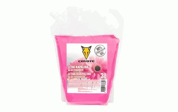 COYOTE - LETNÍ KAPALINA do OSTŘIKOVAČŮ SOFTPACK 3 litry