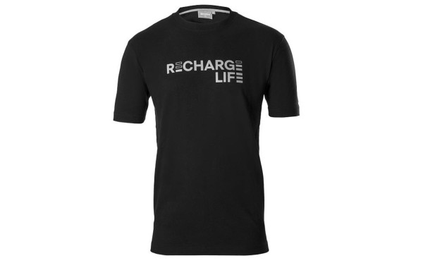 PÁNSKÉ TRIČKO ŠKODA iV "RECHARGE LIFE" černé original, 3XL