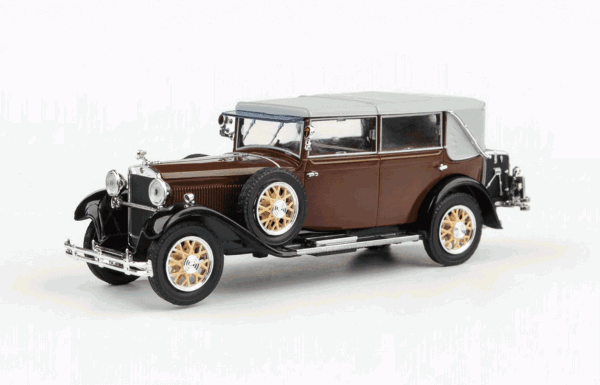 ŠKODA 860 (1932) - 1:43 - ABREX - Hnědá