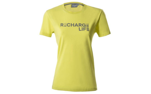 DÁMSKÉ TRIČKO ŠKODA iV "RECHARGE LIFE" limetkově zelené original, XL