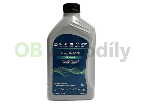 Motorový olej 0W-20 VW Group Longlife IV FE original - 1 litr