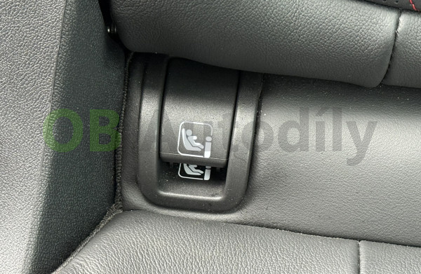 Škoda Kodiaq, Kodiaq II-Záslepka (zakrytí pro zámek) ISOFIX original - černá