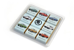 Čokoládové puzzle ŠKODA (mléčná čokoláda) 45 g - 9 ks