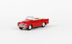 ŠKODA FELICIA ROADSTER (1963) - 1:72 - ABREX - červená tmavá