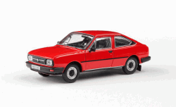 ŠKODA GARDE (1982) - ABREX - 1:43 - Červená Šípková