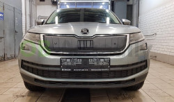 Škoda Kodiaq-Zimní clona přední masky KI-R basic