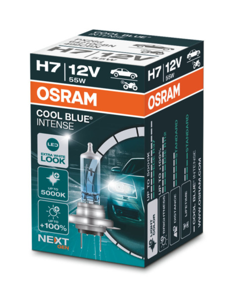 autožárovka H7 12V 55W PX26d OSRAM COOL BLUE INTENSE (NEXT GENERATION) - 1 ks