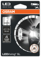 LED sufitka OSRAM 12V SV8,5-8 10 x 31 mm W5W 6000K - 1 ks