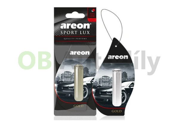 Vůně do auta AREON Liquid Sport Lux 5 ml - Gold