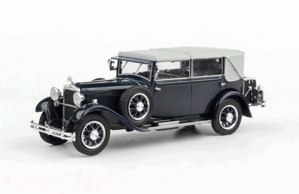 ŠKODA 860 (1932) - 1:43 - ABREX - Tmavě Modrá