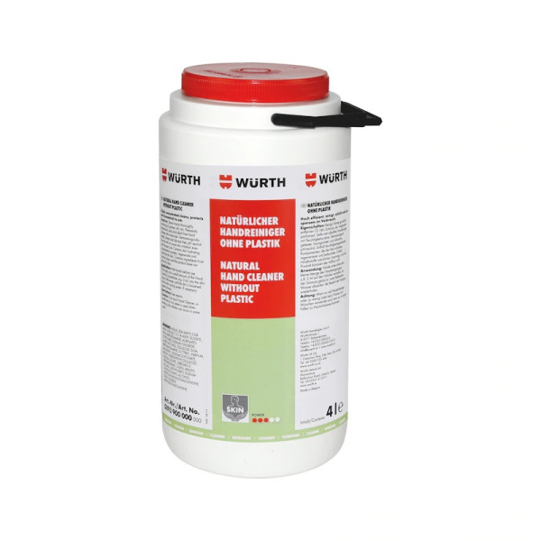 WÜRTH-Čistící prostředek na ruce Nature 4 litry