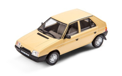 ŠKODA FAVORIT 136L (1988) - ABREX - 1:43 - Žlutá Mimóza