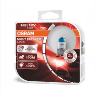 autožárovka OSRAM H3 12V 55W PK22s Night Breaker Laser (2 ks) + 150% více světla