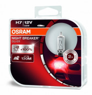 autožárovka OSRAM H7 12V 55W PX26d NIGHT BREAKER SILVER (2 ks) + 100% více světla
