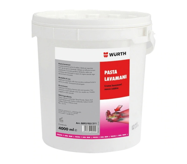 WÜRTH-Mycí pasta na ruce (bez abraziv) 4 litry