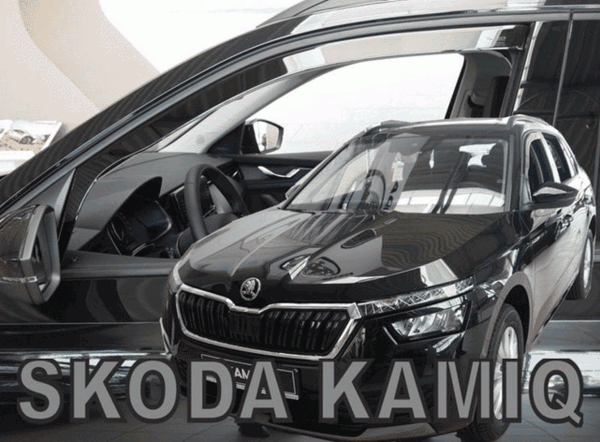 ŠKODA KAMIQ-PLEXI OFUKY OKEN HEKO - PŘEDNÍ (2 ks)