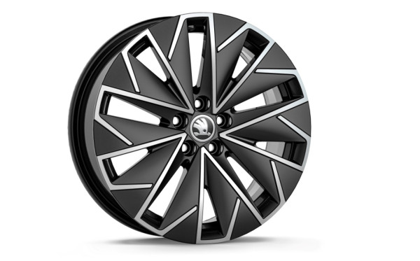 Škoda Scala, Kamiq-ALU kolo PROPUS 6,5Jx17“ ET 40 original - černá metalíza