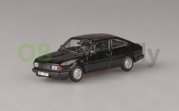 ŠKODA RAPID 136 (1987) - 1:43 - ABREX - černá