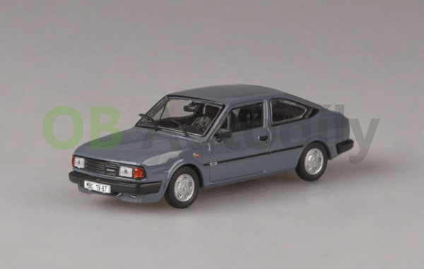 ŠKODA RAPID 136 (1987) - 1:43 - ABREX - šedomodrá tmavá