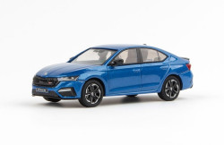 ŠKODA OCTAVIA IV RS SEDAN (2020) - 1:43 - ABREX - Modrá Race Metalíza