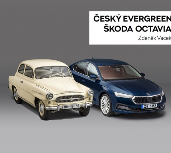 KNIHA "ČESKÝ EVERGREEN" ŠKODA OCTAVIA original