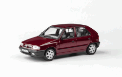 ŠKODA FELICIA (1994) - 1:43 - ABREX - Vínová Solitaire Metalíza