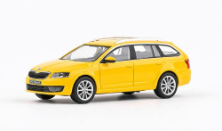 ŠKODA OCTAVIA III COMBI (2013) - 1:43 - ABREX - Žlutá Taxi