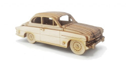 DŘEVĚNÁ STAVEBNICE (CZ) - 1:43 - ŠKODA OCTAVIA SUPER (1959)