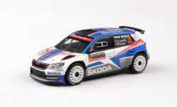 ŠKODA FABIA III R5 - 1:43 - ABREX - RALLYE MONTE - CARLO 2018 - No.32 KOPECKÝ + DRESLER