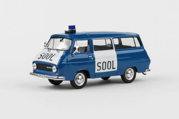 ŠKODA 1203 MIKROBUS (1974) - ABREX - 1:43 - SOOL (Sbor Ozbrojené Ochrany Letišť)