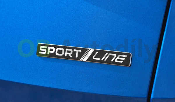 Škoda Enyaq iV, Elroq-Zadní nápis SportLine original - černý