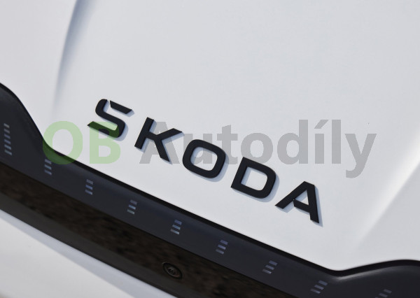 Škoda Enyaq iV facelift, Elroq-Přední nápis SKODA original - černý