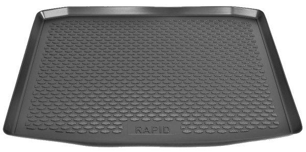 Škoda Rapid Spaceback-Plastový koberec do kufru (290007) - Gumárny Zubří