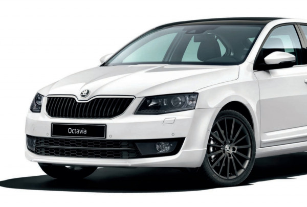 ŠKODA OCTAVIA III-SPOILER PŘEDNÍHO NÁRAZNÍKU original - na lak