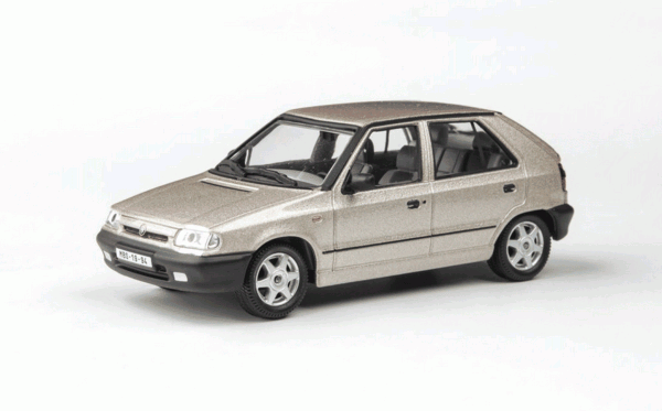 ŠKODA FELICIA (1994) - 1:43 - ABREX - Champagne Metalíza