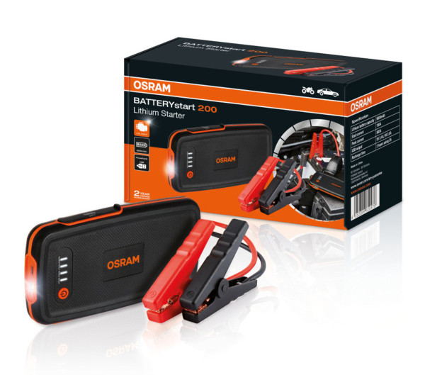 STARTOVACÍ ZDROJ OSRAM BATTERY start 200 6000mAh - 150A - 12V