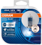 autožárovka OSRAM H4 12V 100/90W P43t COOL BLUE BOOST - 2 ks