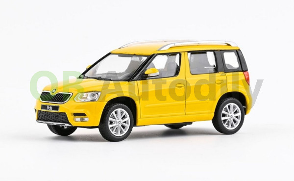 ŠKODA YETI facelift (2013) - 1:43 - ABREX - Žlutá Taxi