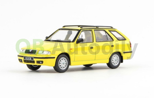 ŠKODA FELICIA CMB facelift (1998) - 1:43 - ABREX - Žlutá Telecom