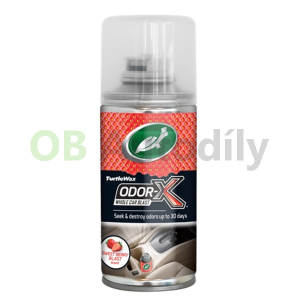 TURTLE WAX-Odstraňovač pachu ODOR-X jahoda 100 ml