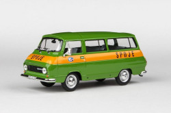 ŠKODA 1203 MIKROBUS (1974) - ABREX - 1:43 - SPOJE - zelené