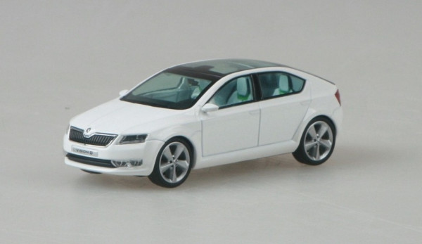 ŠKODA VISION D CONCEPT CAR (2011) - 1:43 - ABREX - Bílá Candy