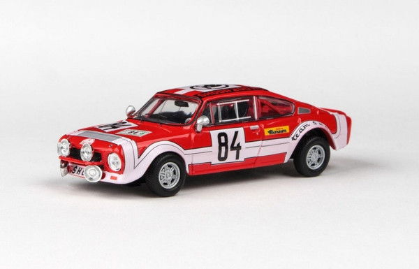 ŠKODA 200 RS (1974) - 1:43 - ABREX - RALLYE JESENÍKY 1974 - No.84 ŠEDIVÝ + JANEČEK