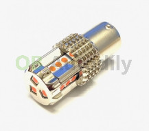 LED žárovka 12V 21W BAU15s canbus (červená) - Autolamp