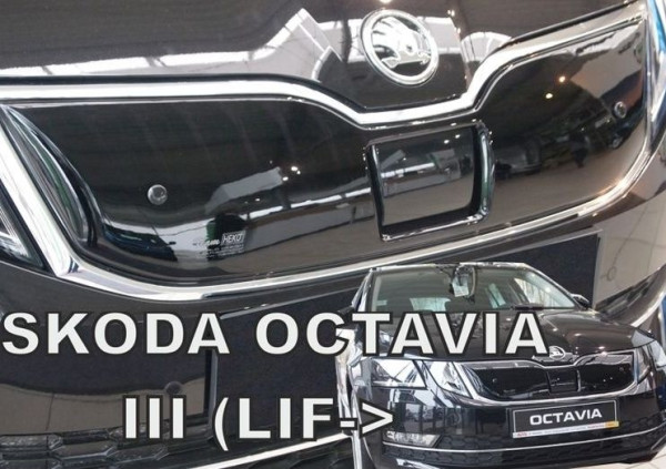 Škoda Octavia III facelift-Zimní clona přední masky - HEKO