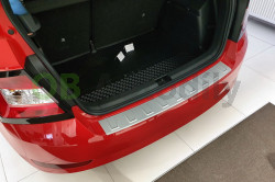 Škoda Fabia III HB facelift-Kryt zadního nárazníku (design VV) - stříbrný